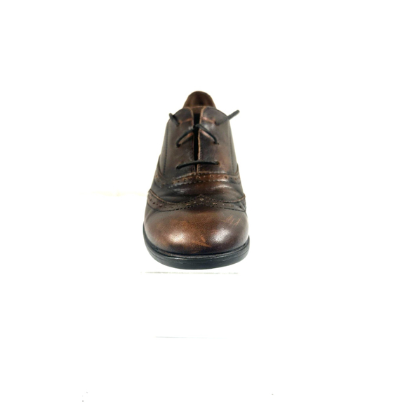 BORN Size 9 Leather Wingtip Naleigh Heeled Oxford Shoes EU 40.5 - Picture 9 of 15